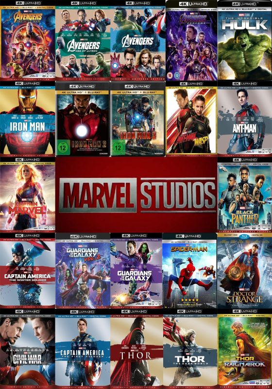 漫威电影50部终极收藏版｜4K REMUX原盘 国英双语音轨- 云起