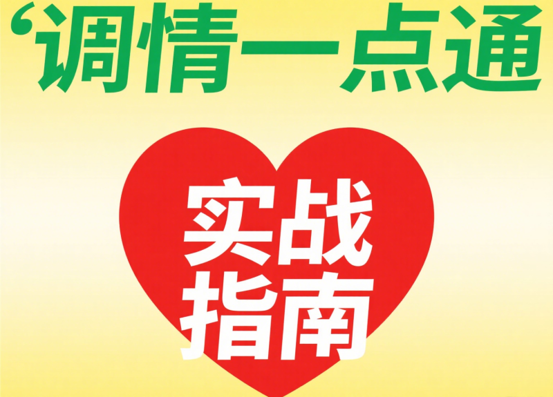 调情一点通:晚熟青年的实战指南- 云起