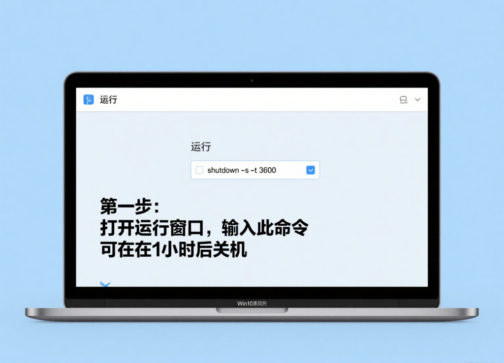 Win10定时关机设置教程：一键实现自动关机-云起