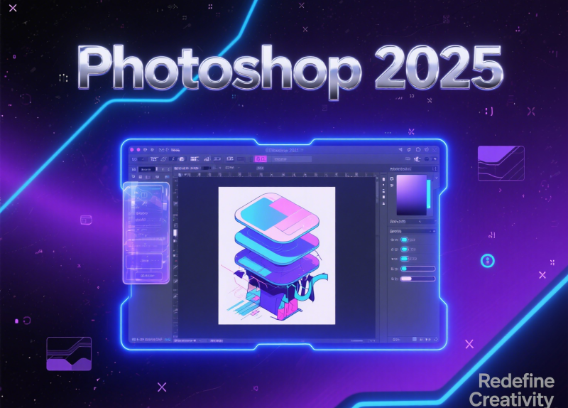 Photoshop 2025 v26.1绿色便携增强版，全功能AI滤镜+完整扩展支持- 云起