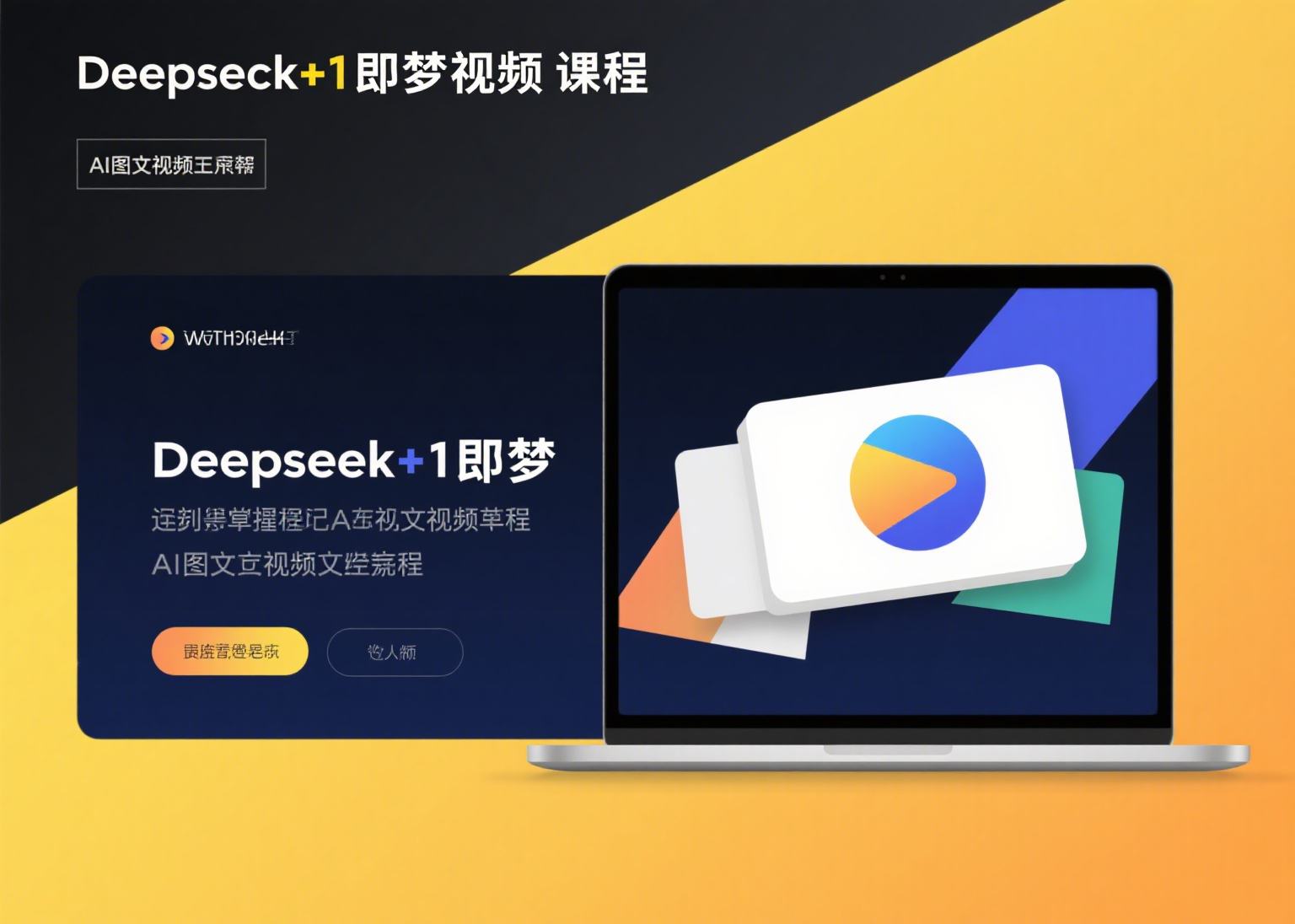 Deepseek + 即梦短视频课程，轻松掌握AI图文视频全流程-云起