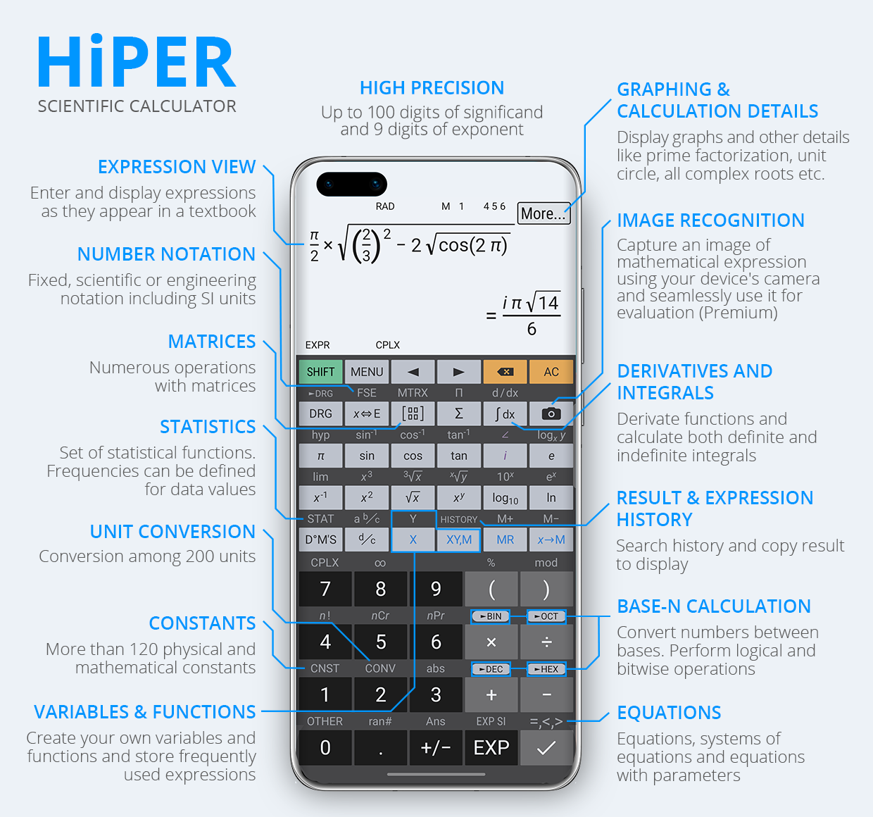 HiPER Calc Pro 高级版：让数学变得更简单，计算不再有难度！- 云起