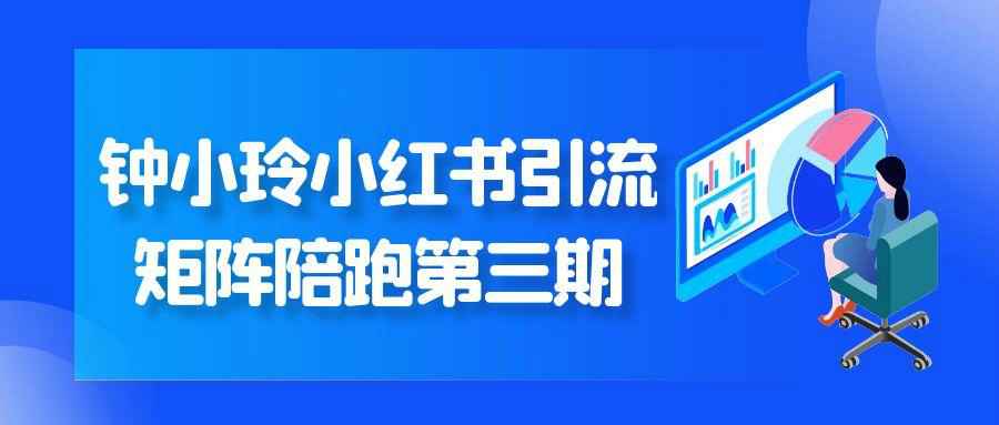 钟小玲小红书引流矩阵陪跑第三期：让流量与变现，统统收入囊中！- 云起