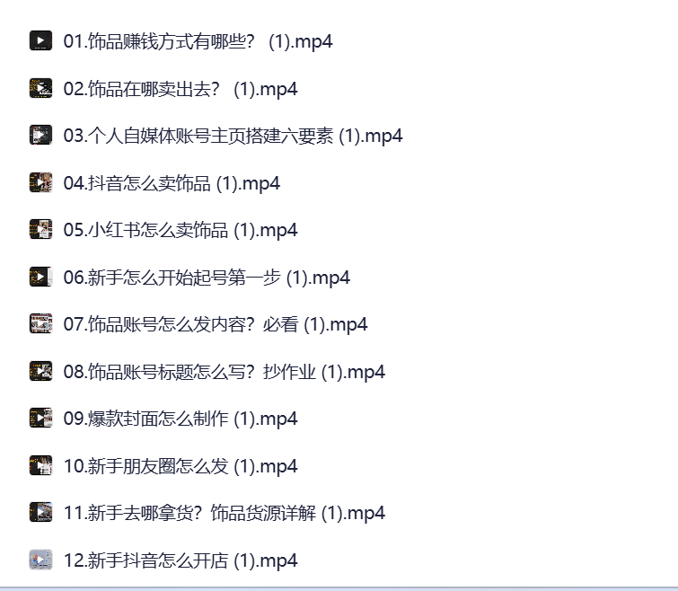 图片[1]- 抖音小红书饰品变现实战课下载-AI模特全套教程- 云起