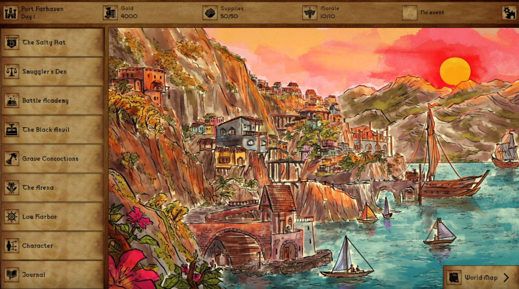 黯潮Grim Tides v1.3.2 免安装中文版下载｜复古地牢探索+高自由度回合制RPG- 云起